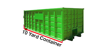 10 Yard Dumpster Rental Pike County, IL