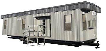 Lubbock County 20 Ft. Mobile Office Trailer Rental