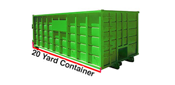 Hale County 20 Yard Dumpster Rental