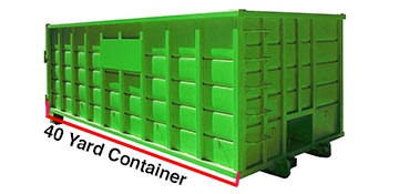 Pike County 40 Yard Dumpster Rental