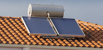 Macoupin County Solar Water Heater Installation